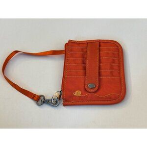 Mosey Wristlet Wallet Card Holder Orange OC28